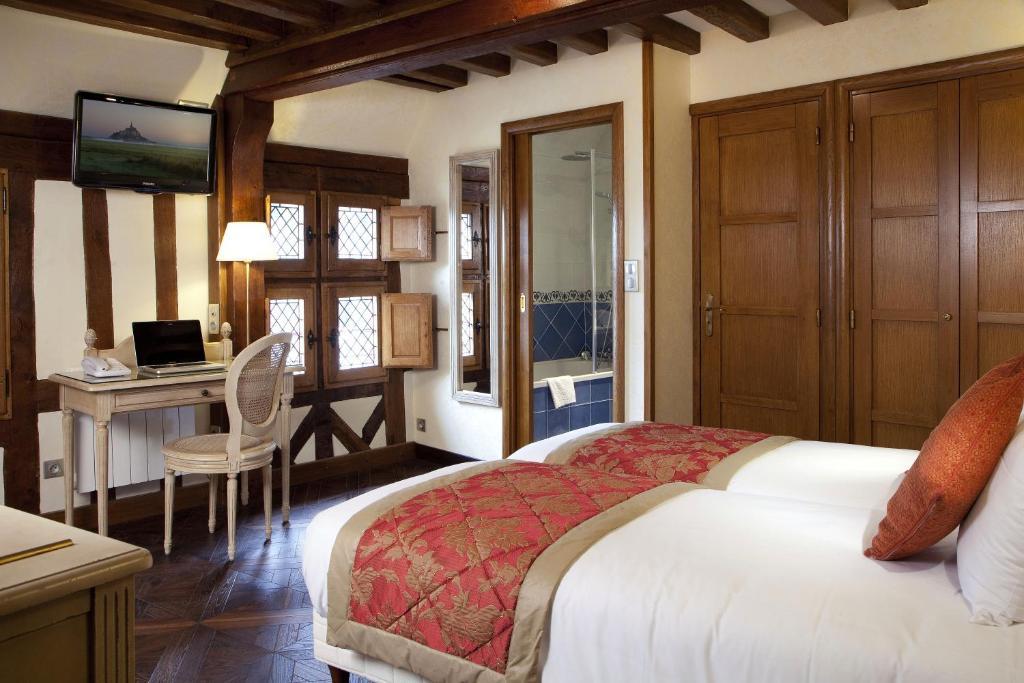 Auberge Saint Pierre Mont-Saint-Michel Szoba fotó